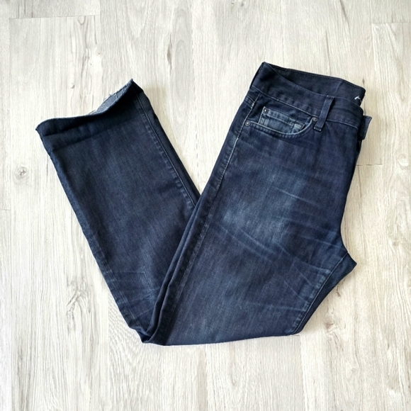 7 For All Mankind Other - 7 for Mankind | Standard dark indigo wash button-fly straight leg jeans MENS 32